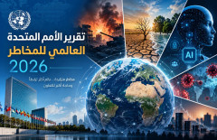 تقرير الأمم المتحدة العالمي للمخاطر 2026.. الحرب تقترب والذكاء الاصطناعي يعيد رسم خريطة التهديدات